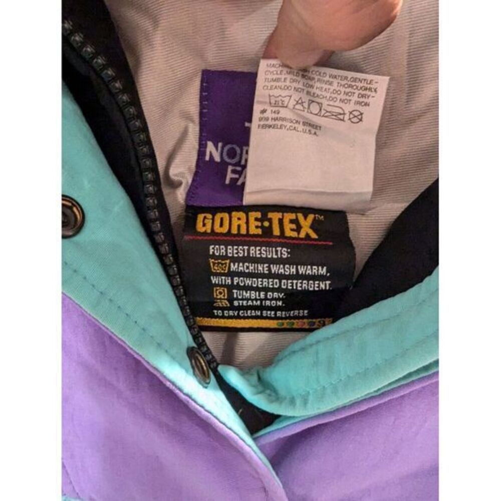 VTG The North Face Jacket GORETEX Skiing/Snowboarding - 90s Women's Size 12 - Picture 4 of 5